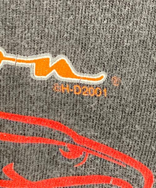 HARLEY-DAVIDSON（ハーレーダビッドソン）HARLEY-DAVIDSON (ハーレーダビッドソン) 【古着】プリントTシャツ　半袖カットソー　Tee  USA製 ブラック サイズ:XLの古着・服飾アイテム