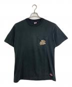 FRUIT OF THE LOOM×HARLEY-DAVIDSONフルーツオブザルーム×ハーレーダビッドソン）の古着「【古着】バックプリントTシャツ　半袖カットソー　Tシャツ　Tee」｜ブラック