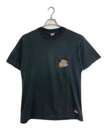 FRUIT OF THE LOOM×HARLEY-DAVIDSON（フルーツオブザルーム×ハーレーダビッドソン）の古着「【古着】バックプリントTシャツ　半袖カットソー　Tシャツ　Tee」｜ブラック
