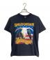 HARLEY-DAVIDSON（ハーレーダビッドソン）の古着「【古着】プリントTシャツ　半袖カットソー　Tee  USA製 90s」｜ブラック