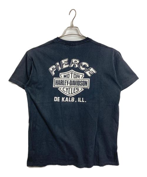 HARLEY-DAVIDSON（ハーレーダビッドソン）HARLEY-DAVIDSON (ハーレーダビッドソン) 【古着】プリントTシャツ　半袖カットソー　Tee   ブラック サイズ:XLの古着・服飾アイテム