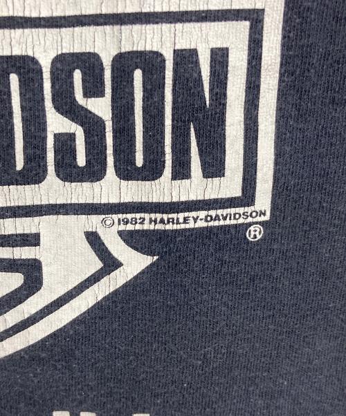 HARLEY-DAVIDSON（ハーレーダビッドソン）HARLEY-DAVIDSON (ハーレーダビッドソン) 【古着】プリントTシャツ　半袖カットソー　Tee   ブラック サイズ:XLの古着・服飾アイテム