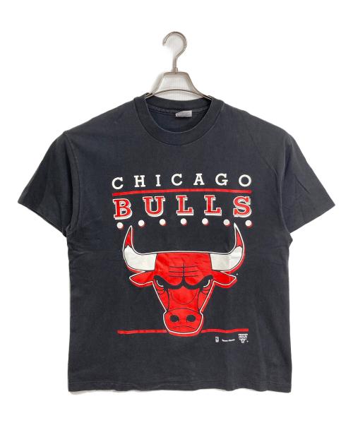 Hanes（ヘインズ）Hanes (ヘインズ) 【古着】Tシャツ　半袖カットソー　Tee  NBA CHICAGO BULLS  USA製 ブラック サイズ:XLの古着・服飾アイテム
