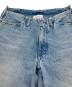 TANAKA (タナカ) THE WIDE JEAN TROUSERS ライトブルー　インディゴ　ジーンズ　デニムパンツ　日本製 ASH BLEACH サイズ:26：6000円