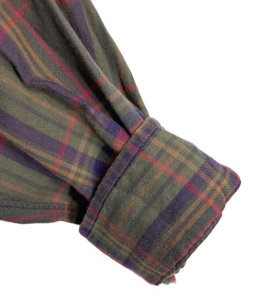 POLO RALPH LAUREN（ポロ・ラルフローレン）POLO RALPH LAUREN (ポロ・ラルフローレン) 【古着】タータンチェックシャツ　ポニー刺繍 ベージュ×レッド サイズ:Lの古着・服飾アイテム