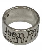 Jean Paul GAULTIERジャンポールゴルチェ）の古着「ロゴシルバーリング　SILVER925　ゴルチエロゴリング　JPG」