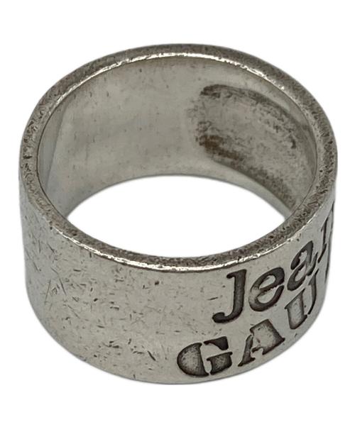 Jean Paul GAULTIER（ジャンポールゴルチェ）Jean Paul GAULTIER (ジャンポールゴルチェ) ロゴシルバーリング　SILVER925　ゴルチエロゴリング　JPG サイズ:13の古着・服飾アイテム