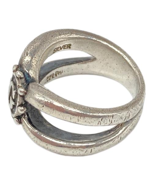 Jean Paul GAULTIER（ジャンポールゴルチェ）Jean Paul GAULTIER (ジャンポールゴルチェ) Gロゴシルバーリング　SILVER925　ゴルチエ　JPG サイズ:12.5号の古着・服飾アイテム