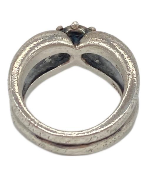 Jean Paul GAULTIER（ジャンポールゴルチェ）Jean Paul GAULTIER (ジャンポールゴルチェ) Gロゴシルバーリング　SILVER925　ゴルチエ　JPG サイズ:12.5号の古着・服飾アイテム