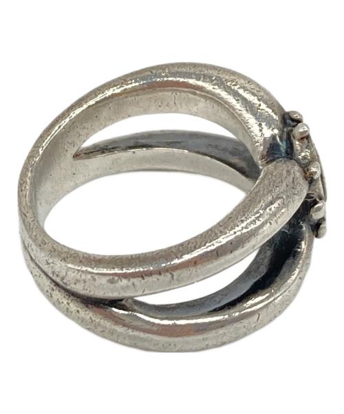 Jean Paul GAULTIER（ジャンポールゴルチェ）Jean Paul GAULTIER (ジャンポールゴルチェ) Gロゴシルバーリング　SILVER925　ゴルチエ　JPG サイズ:12.5号の古着・服飾アイテム