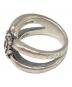 Jean Paul GAULTIER (ジャンポールゴルチェ) Gロゴシルバーリング　SILVER925　ゴルチエ　JPG サイズ:12.5号：18000円