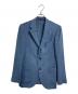 SHIPS（シップス）の古着「ウールシルクリネンテーラードジャケット/LOROPIANA SUMMER TIME TURQUOISE SLD」｜ブルー