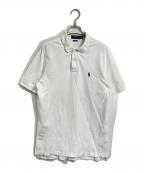 POLO RALPH LAURENポロ・ラルフローレン）の古着「半袖ポロシャツ　コットンポロシャツ」｜ホワイト