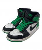 NIKEナイキ）の古着「AIR JORDAN 1 RETRO HIGH OG（エアジョーダン1 レトロ ハイ OG ）」｜グリーン×ホワイト