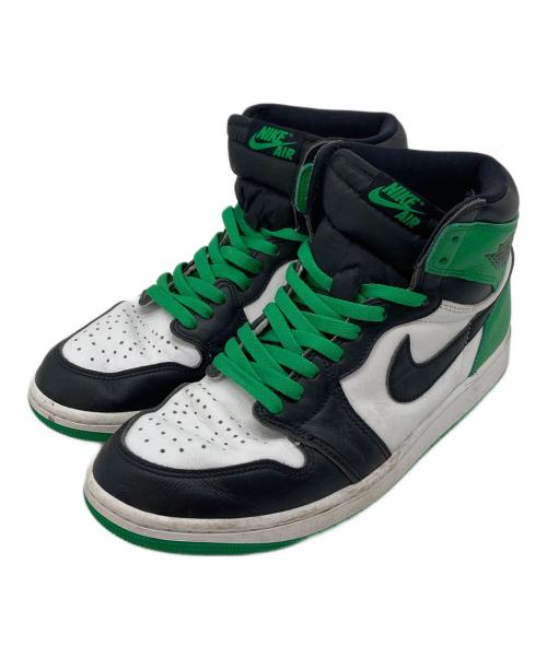 NIKE（ナイキ）NIKE (ナイキ) AIR JORDAN 1 RETRO HIGH OG（エアジョーダン1 レトロ ハイ OG ） グリーン×ホワイト サイズ:US9の古着・服飾アイテム