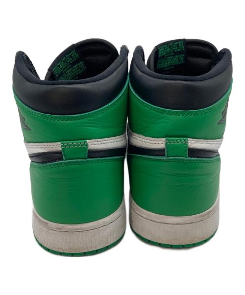 NIKE（ナイキ）NIKE (ナイキ) AIR JORDAN 1 RETRO HIGH OG（エアジョーダン1 レトロ ハイ OG ） グリーン×ホワイト サイズ:US9の古着・服飾アイテム