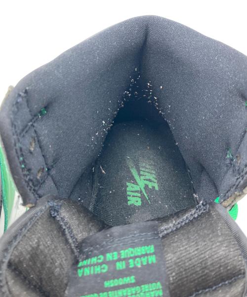 NIKE（ナイキ）NIKE (ナイキ) AIR JORDAN 1 RETRO HIGH OG（エアジョーダン1 レトロ ハイ OG ） グリーン×ホワイト サイズ:US9の古着・服飾アイテム