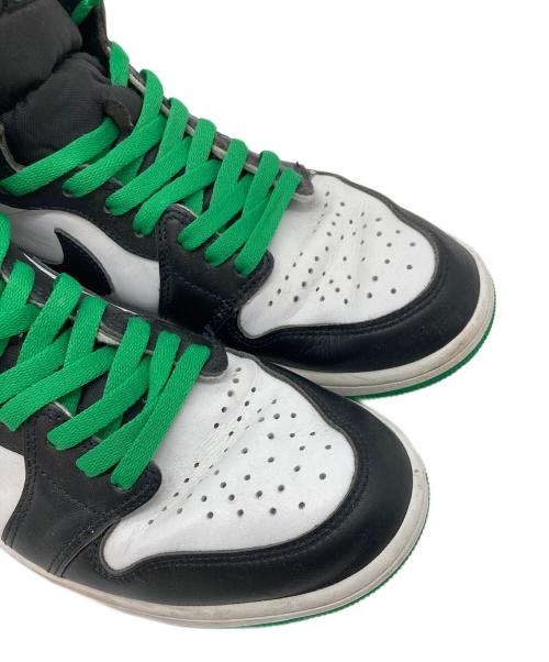 NIKE（ナイキ）NIKE (ナイキ) AIR JORDAN 1 RETRO HIGH OG（エアジョーダン1 レトロ ハイ OG ） グリーン×ホワイト サイズ:US9の古着・服飾アイテム