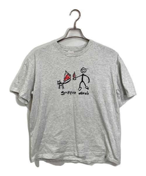 SUPREME（シュプリーム）SUPREME (シュプリーム) Tシャツ　ポリエステル混Tシャツ　USA製 グレー サイズ:Mの古着・服飾アイテム
