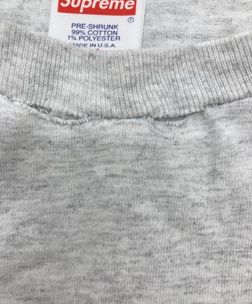 SUPREME（シュプリーム）SUPREME (シュプリーム) Tシャツ　ポリエステル混Tシャツ　USA製 グレー サイズ:Mの古着・服飾アイテム