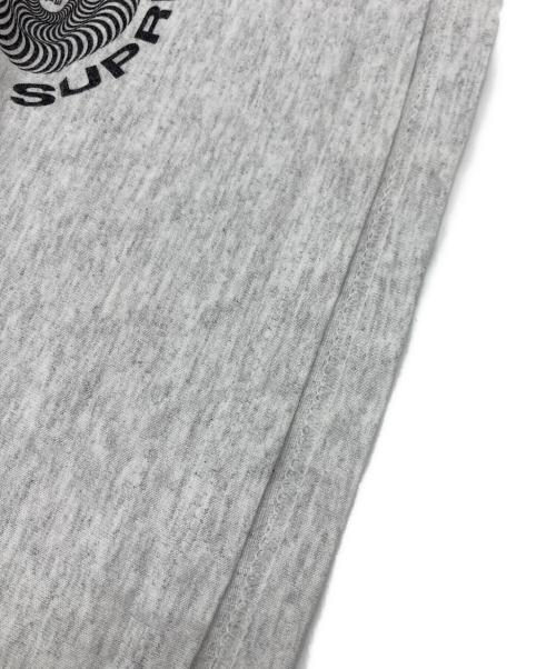 SUPREME（シュプリーム）SUPREME (シュプリーム) Tシャツ　ポリエステル混Tシャツ　USA製 グレー サイズ:Mの古着・服飾アイテム