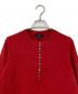 theory (セオリー) Cashmere Placket Henley Sweater カシミヤニット　セーター レッド サイズ:M：10000円