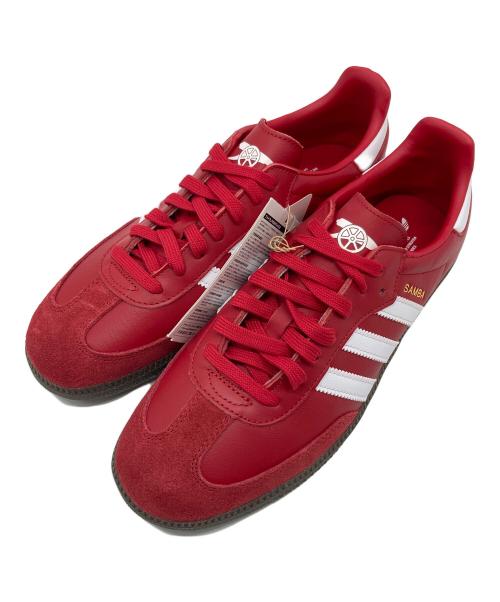 adidas（アディダス）adidas (アディダス) SAMBA サンバ ローカットスニーカー　アーセナルコラボ レッド サイズ:US 9.5の古着・服飾アイテム