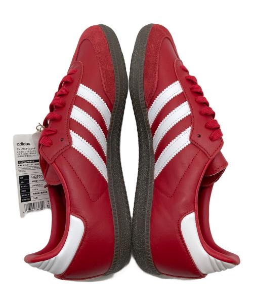 adidas（アディダス）adidas (アディダス) SAMBA サンバ ローカットスニーカー　アーセナルコラボ レッド サイズ:US 9.5の古着・服飾アイテム