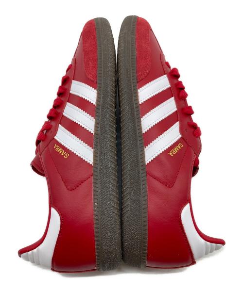 adidas（アディダス）adidas (アディダス) SAMBA サンバ ローカットスニーカー　アーセナルコラボ レッド サイズ:US 9.5の古着・服飾アイテム