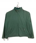 POLO RALPH LAURENポロ・ラルフローレン）の古着「【古着】ジップアップジャケット　ブルーポニー　スタンドカラー　フード収納　アウター　ライトアウター」｜グリーン