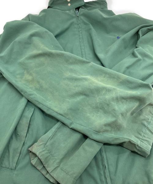 POLO RALPH LAUREN（ポロ・ラルフローレン）POLO RALPH LAUREN (ポロ・ラルフローレン) 【古着】ジップアップジャケット　ブルーポニー　スタンドカラー　フード収納　アウター　ライトアウター グリーン サイズ:XLの古着・服飾アイテム