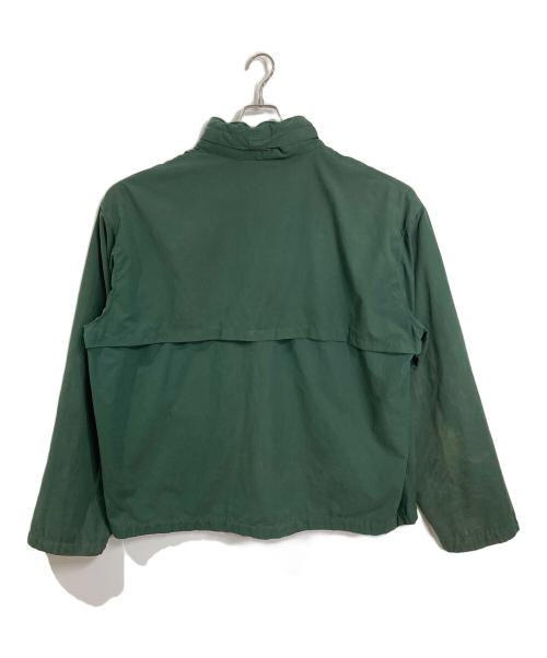 POLO RALPH LAUREN（ポロ・ラルフローレン）POLO RALPH LAUREN (ポロ・ラルフローレン) 【古着】ジップアップジャケット　ブルーポニー　スタンドカラー　フード収納　アウター　ライトアウター グリーン サイズ:XLの古着・服飾アイテム