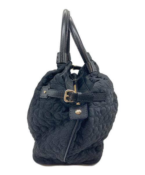 Kate Spade（ケイトスペード）Kate Spade (ケイトスペード) キルティングハンドバッグ　 ブラック サイズ:実寸参照の古着・服飾アイテム