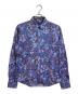 PS Paul Smith（ＰＳポールスミス）の古着「フローラル柄シャツ　花柄　フラワーシャツ　日本製」｜ネイビー