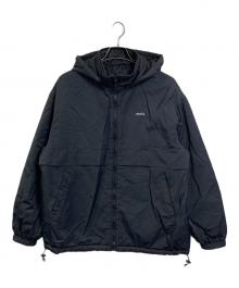 X-GIRL（エックスガール）の古着「REVERSIBLE QUILTED JACKET リバーシブルフードジャケット」｜ブラック