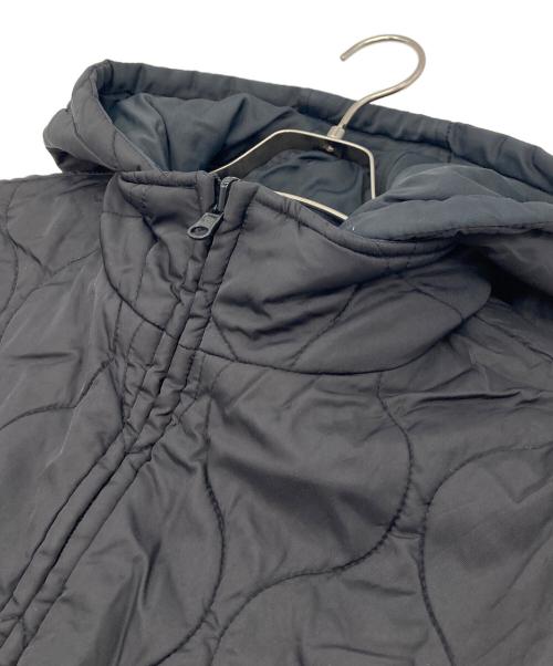 X-GIRL（エックスガール）X-girl (エックスガール) REVERSIBLE QUILTED JACKET リバーシブルフードジャケット ブラック サイズ:Mの古着・服飾アイテム