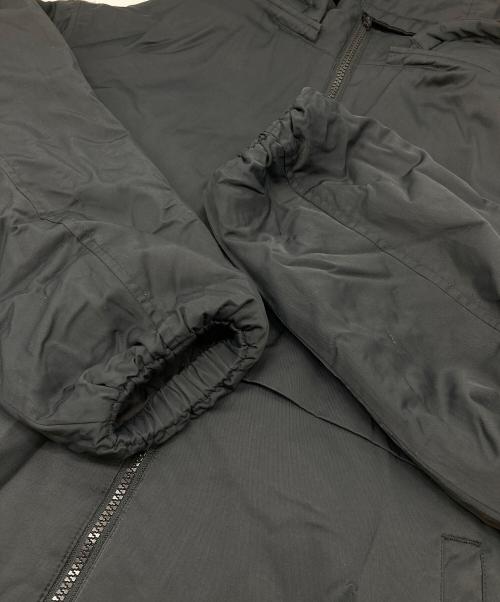 X-GIRL（エックスガール）X-girl (エックスガール) REVERSIBLE QUILTED JACKET リバーシブルフードジャケット ブラック サイズ:Mの古着・服飾アイテム