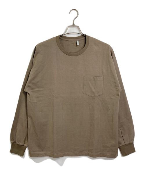 KAPTAIN SUNSHINE（キャプテンサンシャイン）KAPTAIN SUNSHINE (キャプテンサンシャイン) 長袖カットソー カーキ サイズ:38 未使用品の古着・服飾アイテム