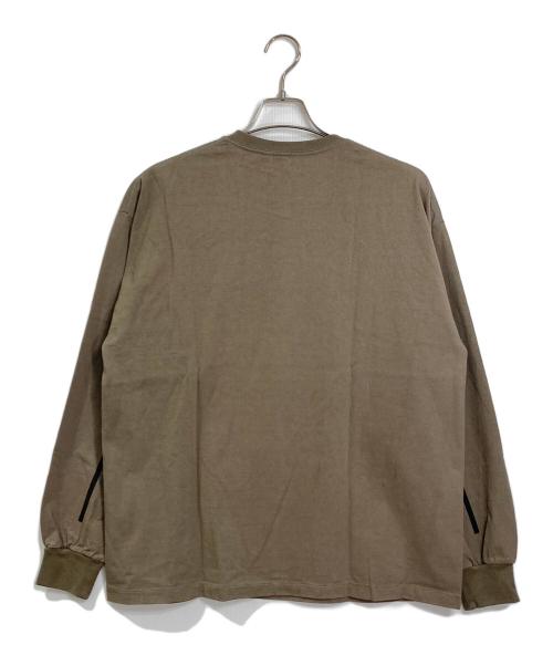 KAPTAIN SUNSHINE（キャプテンサンシャイン）KAPTAIN SUNSHINE (キャプテンサンシャイン) 長袖カットソー カーキ サイズ:38 未使用品の古着・服飾アイテム