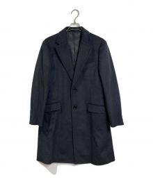 Wild Life Tailor（ワイルドライフテイラー）の古着「ウール混コート　チェスターコート」｜ブラック