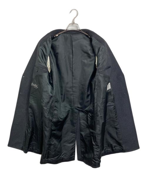 Wild Life Tailor（ワイルドライフテイラー）Wild Life Tailor (ワイルドライフテイラー) ウール混コート　チェスターコート ブラック サイズ:Lの古着・服飾アイテム