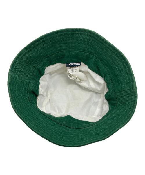 jacquemus（ジャックムス）JACQUEMUS (ジャックムス) バケットハット　帽子 グリーン サイズ:60の古着・服飾アイテム