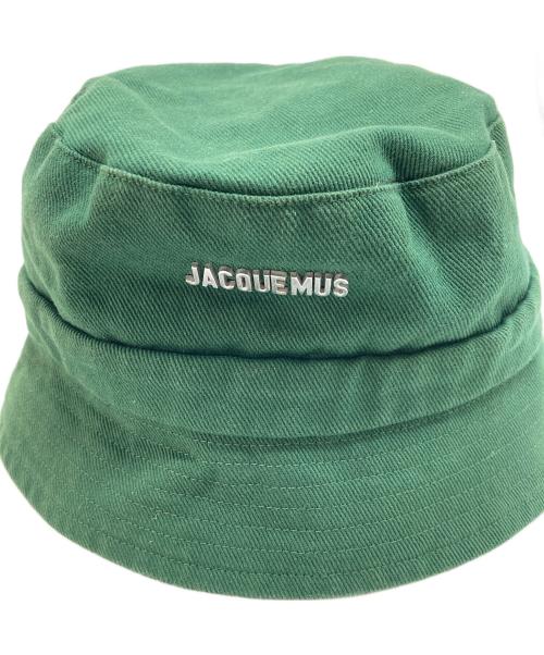jacquemus（ジャックムス）JACQUEMUS (ジャックムス) バケットハット　帽子 グリーン サイズ:60の古着・服飾アイテム