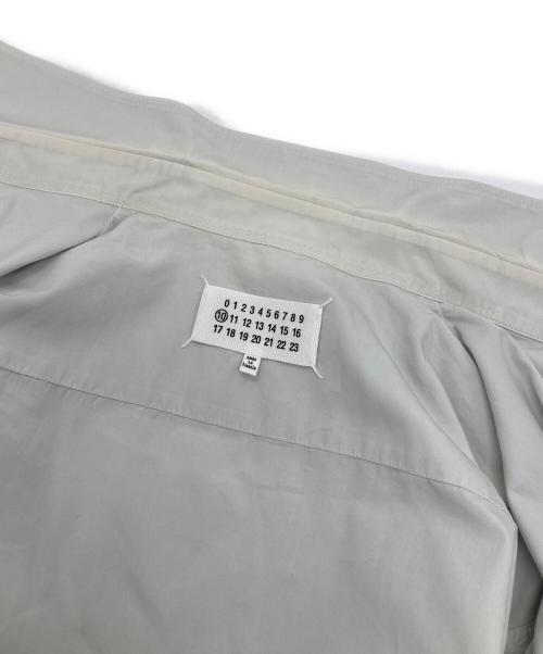Maison Margiela（メゾンマルジェラ）Maison Margiela (メゾンマルジェラ) 長袖シャツ コットンシャツ グレー サイズ:40の古着・服飾アイテム