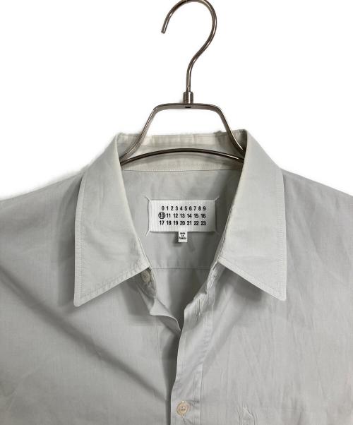 Maison Margiela（メゾンマルジェラ）Maison Margiela (メゾンマルジェラ) 長袖シャツ コットンシャツ グレー サイズ:40の古着・服飾アイテム