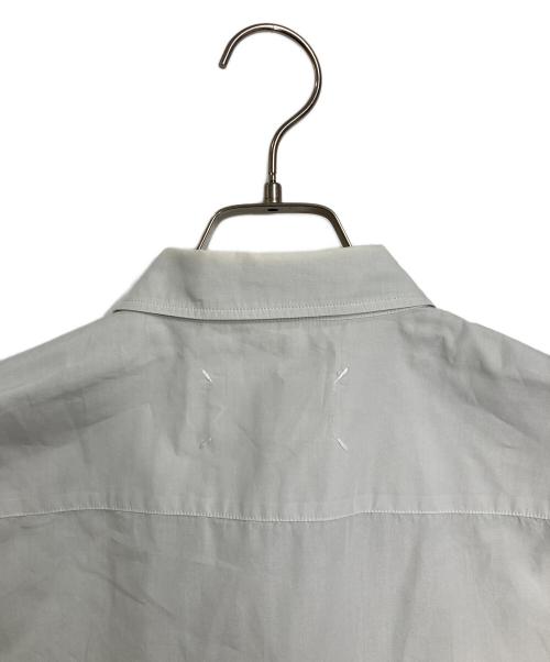 Maison Margiela（メゾンマルジェラ）Maison Margiela (メゾンマルジェラ) 長袖シャツ コットンシャツ グレー サイズ:40の古着・服飾アイテム