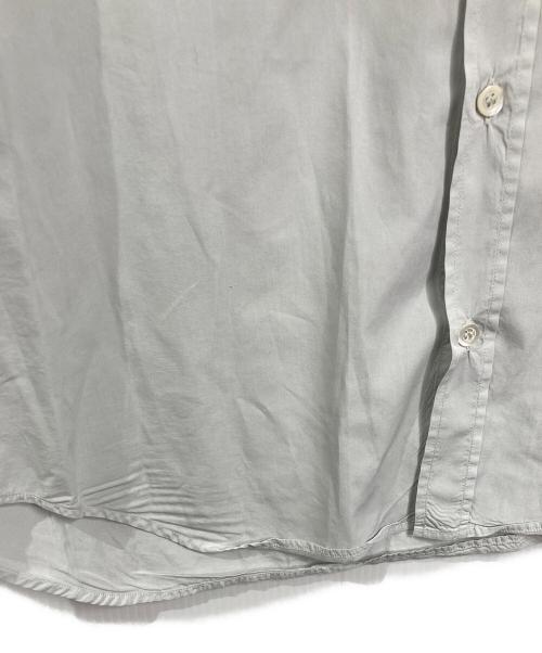 Maison Margiela（メゾンマルジェラ）Maison Margiela (メゾンマルジェラ) 長袖シャツ コットンシャツ グレー サイズ:40の古着・服飾アイテム