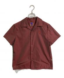 Heaven by Marc Jacobs（ヘブンバイマークジェイコブス）の古着「ワッペンシャツ　半袖シャツ」｜レッド