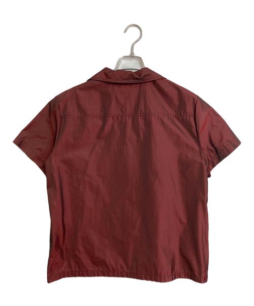 Heaven by Marc Jacobs（ヘブンバイマークジェイコブス）Heaven by Marc Jacobs (ヘブンバイマークジェイコブス) ワッペンシャツ　半袖シャツ レッド サイズ:Mの古着・服飾アイテム