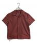 Heaven by Marc Jacobs（ヘブンバイマークジェイコブス）の古着「ワッペンシャツ　半袖シャツ」｜レッド